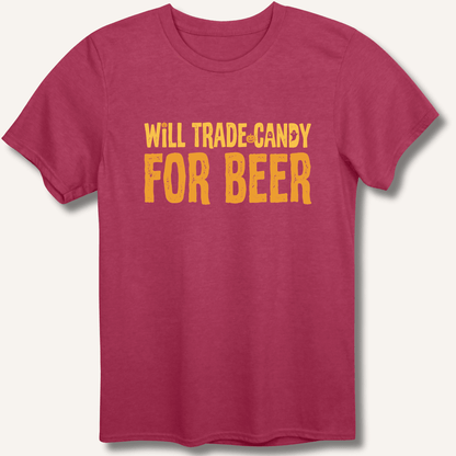 Will Trade Candy For Beer T-Shirt - Sip & Shirt