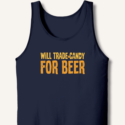 Will Trade Candy For Beer Tank - Sip & Shirt