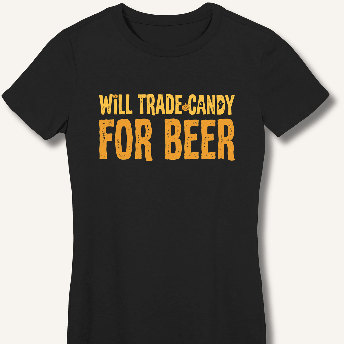 Will Trade Candy For Beer Women's Fitted T-Shirt - Sip & Shirt