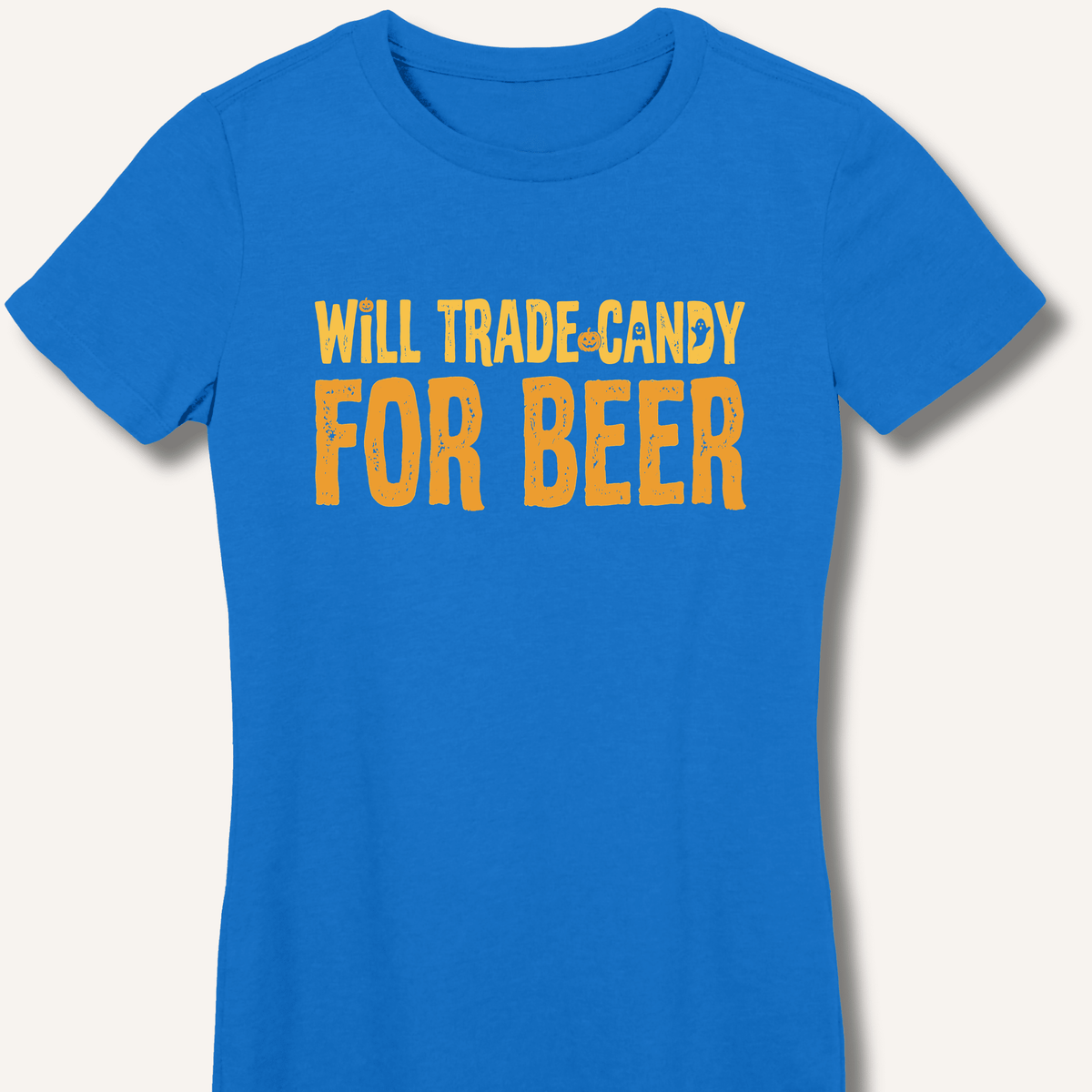 Will Trade Candy For Beer Women's Fitted T-Shirt - Sip & Shirt