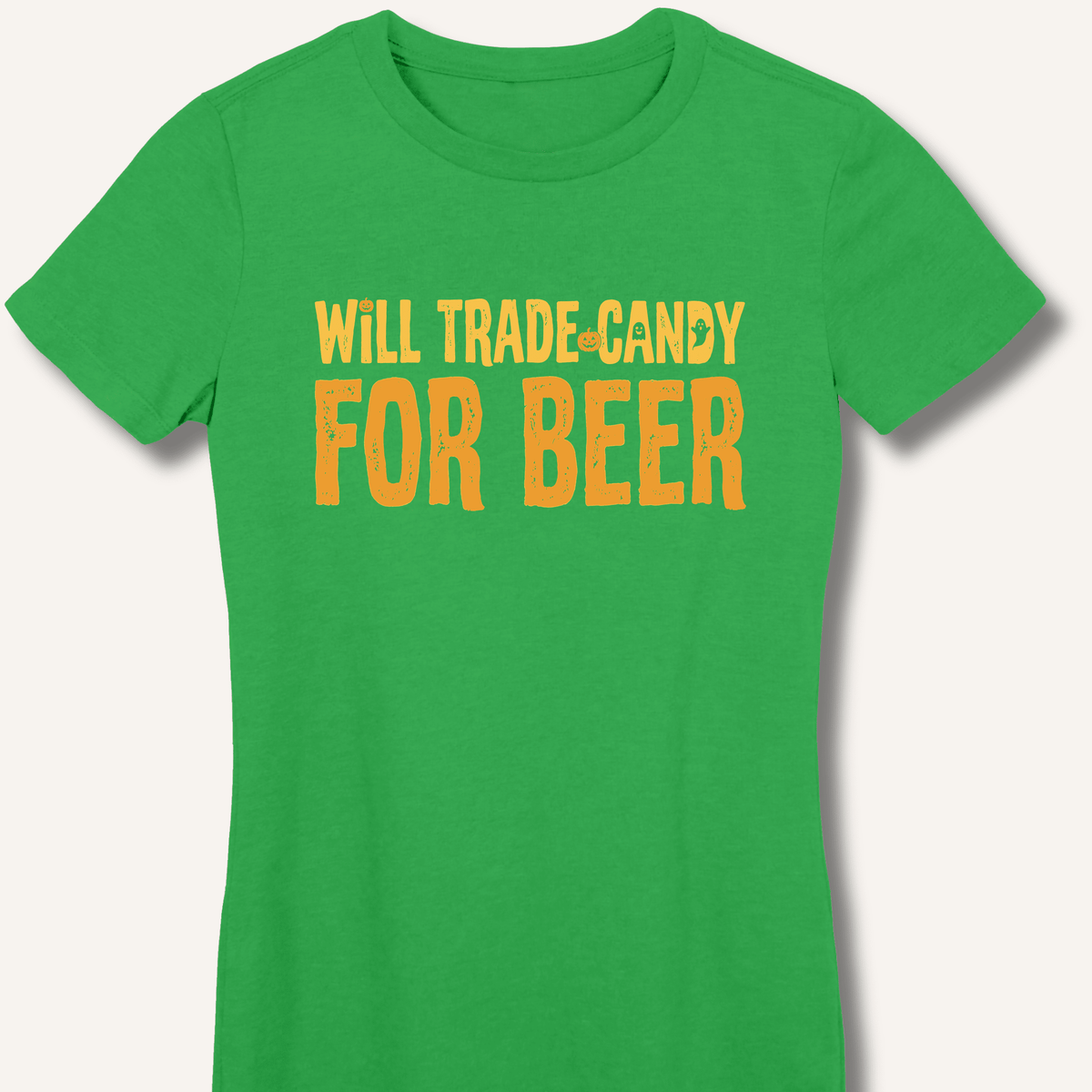 Will Trade Candy For Beer Women's Fitted T-Shirt - Sip & Shirt