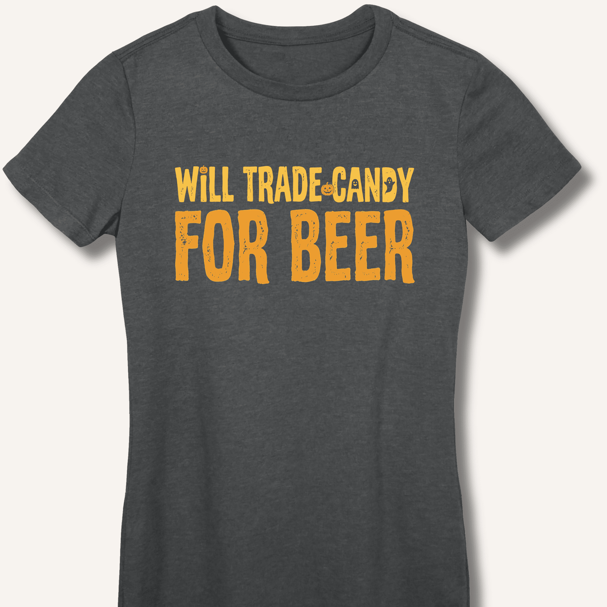 Will Trade Candy For Beer Women's Fitted T-Shirt - Sip & Shirt