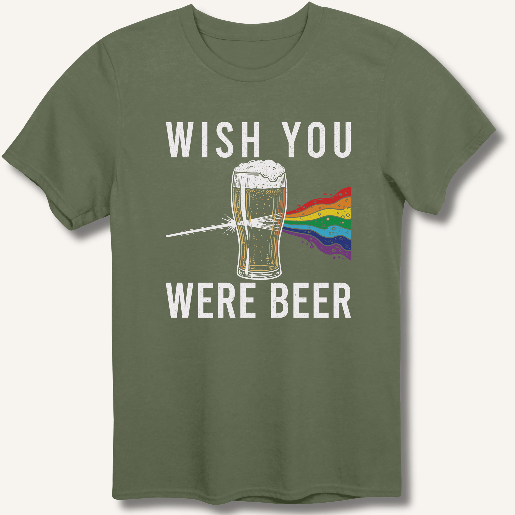 Wish You Were Beer T-Shirt - Sip & Shirt