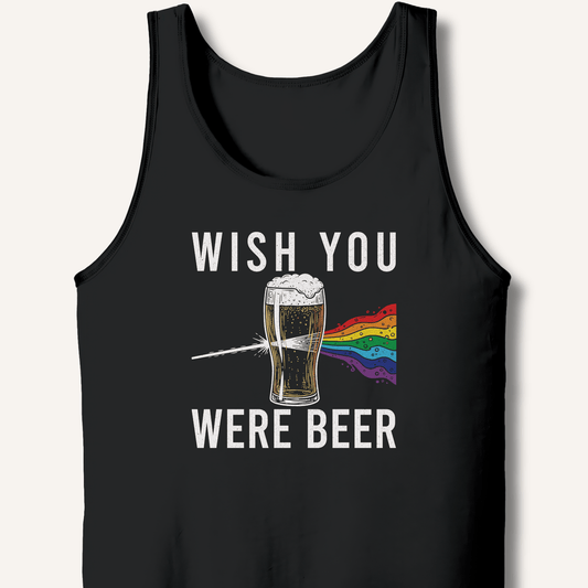 Wish You Were Beer Tank - Sip & Shirt