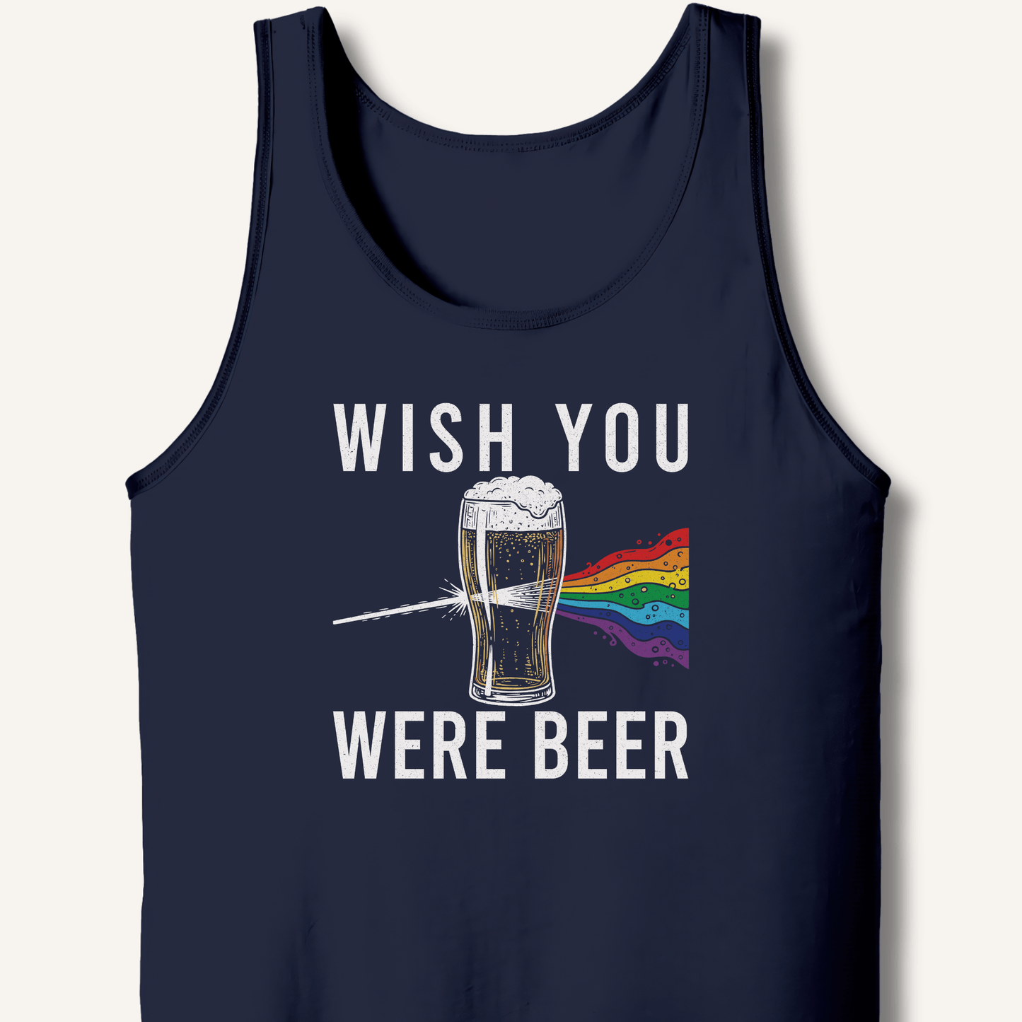 Wish You Were Beer Tank - Sip & Shirt