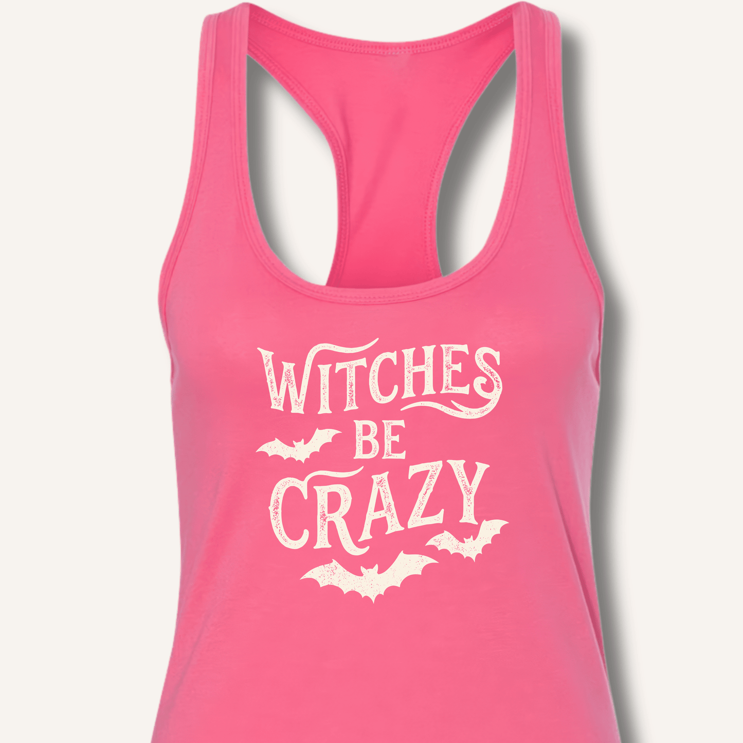 Witches Be Crazy Racerback Tank - Sip & Shirt
