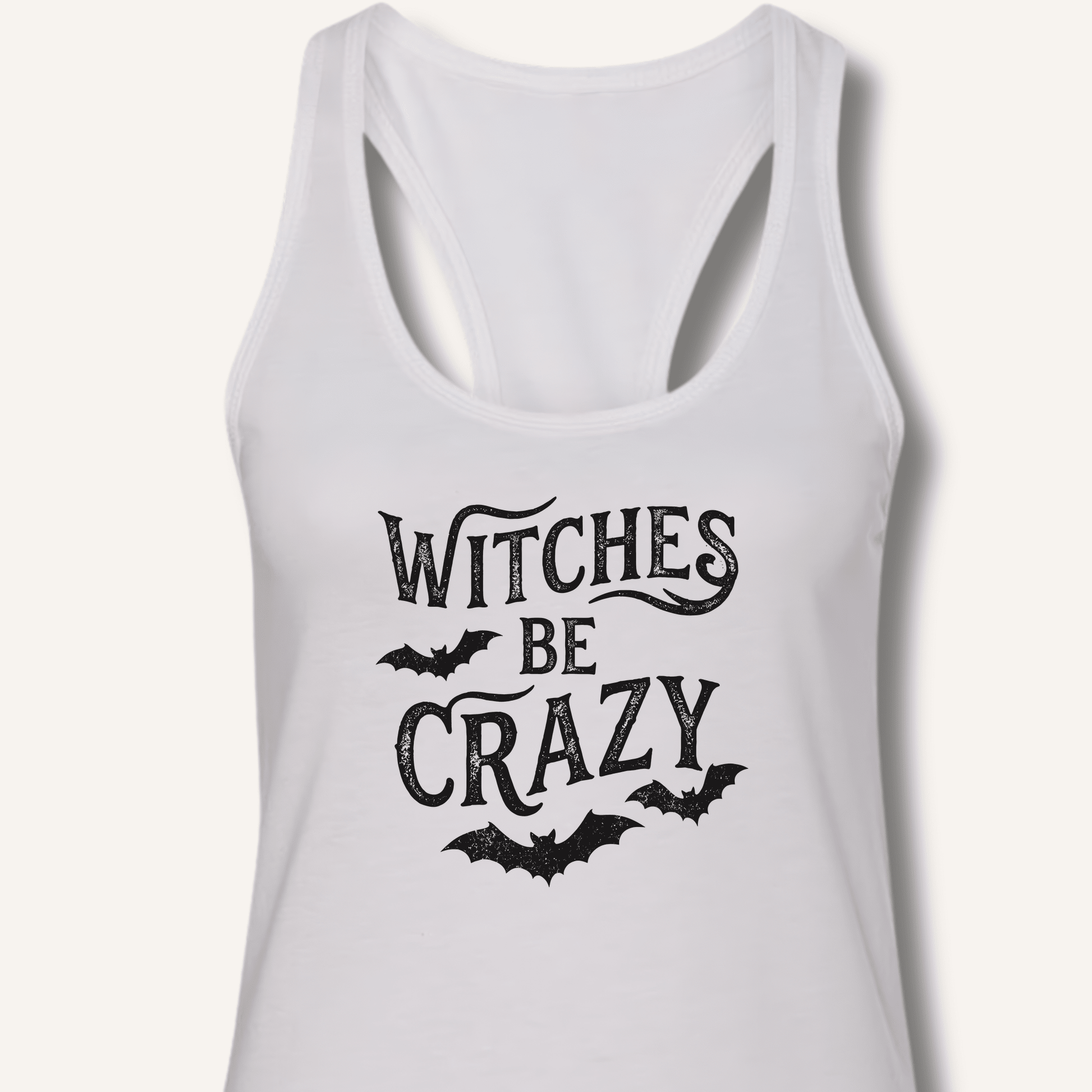 Witches Be Crazy Racerback Tank - Sip & Shirt