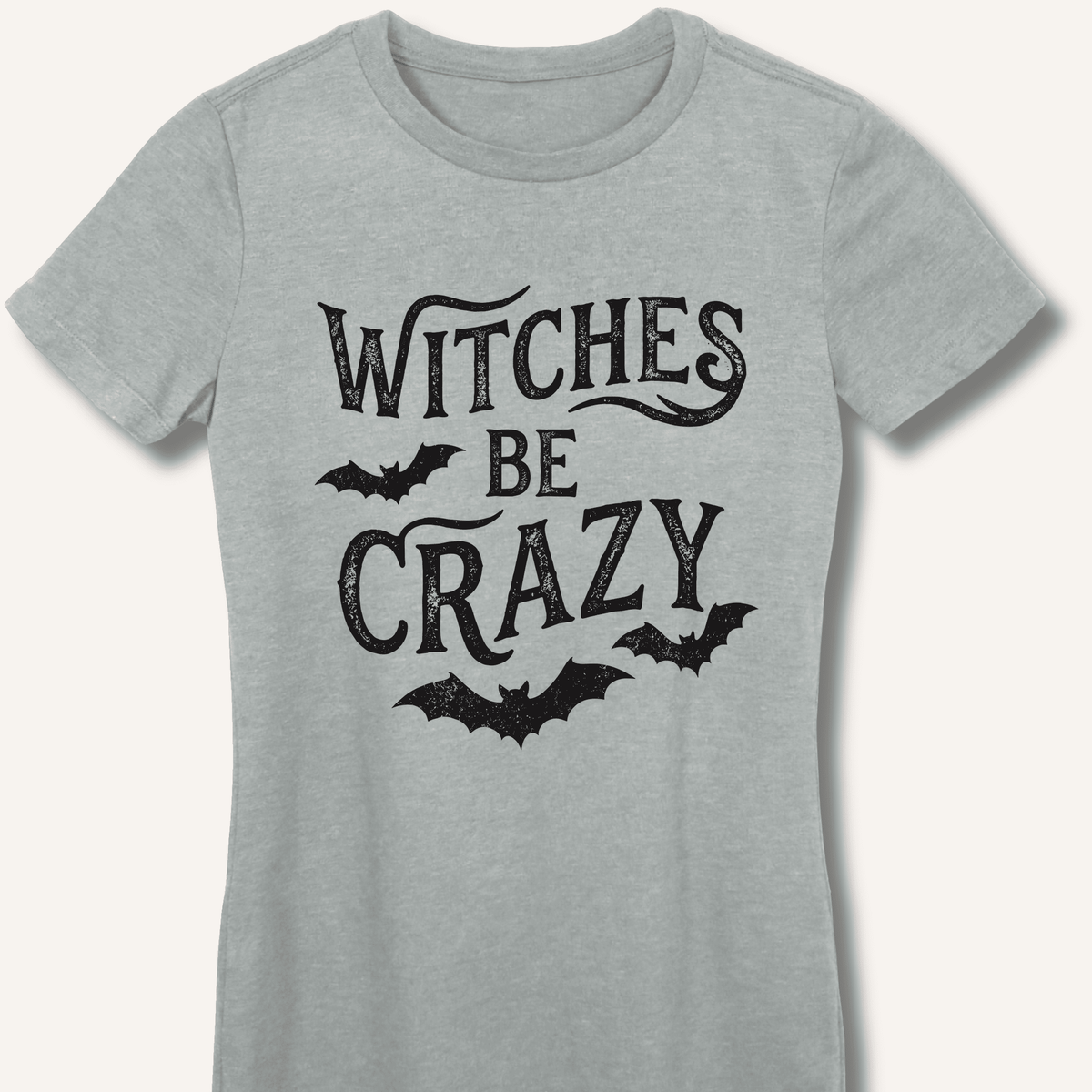 Witches Be Crazy Women's Fitted T-Shirt - Sip & Shirt