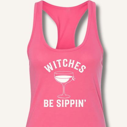 Witches Be Sippin' Racerback Tank - Sip & Shirt