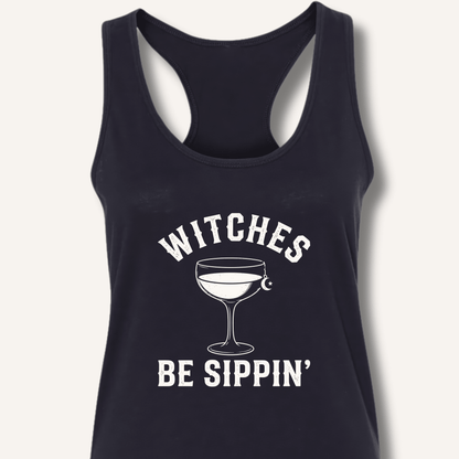 Witches Be Sippin' Racerback Tank - Sip & Shirt