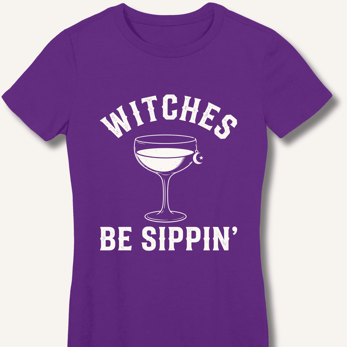 Witches Be Sippin' Women's Fitted T-Shirt - Sip & Shirt