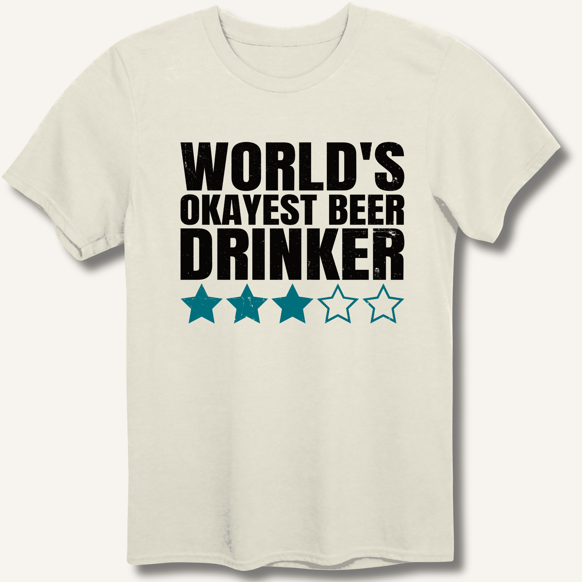 World's Okayest Beer Drinker T-Shirt - Sip & Shirt