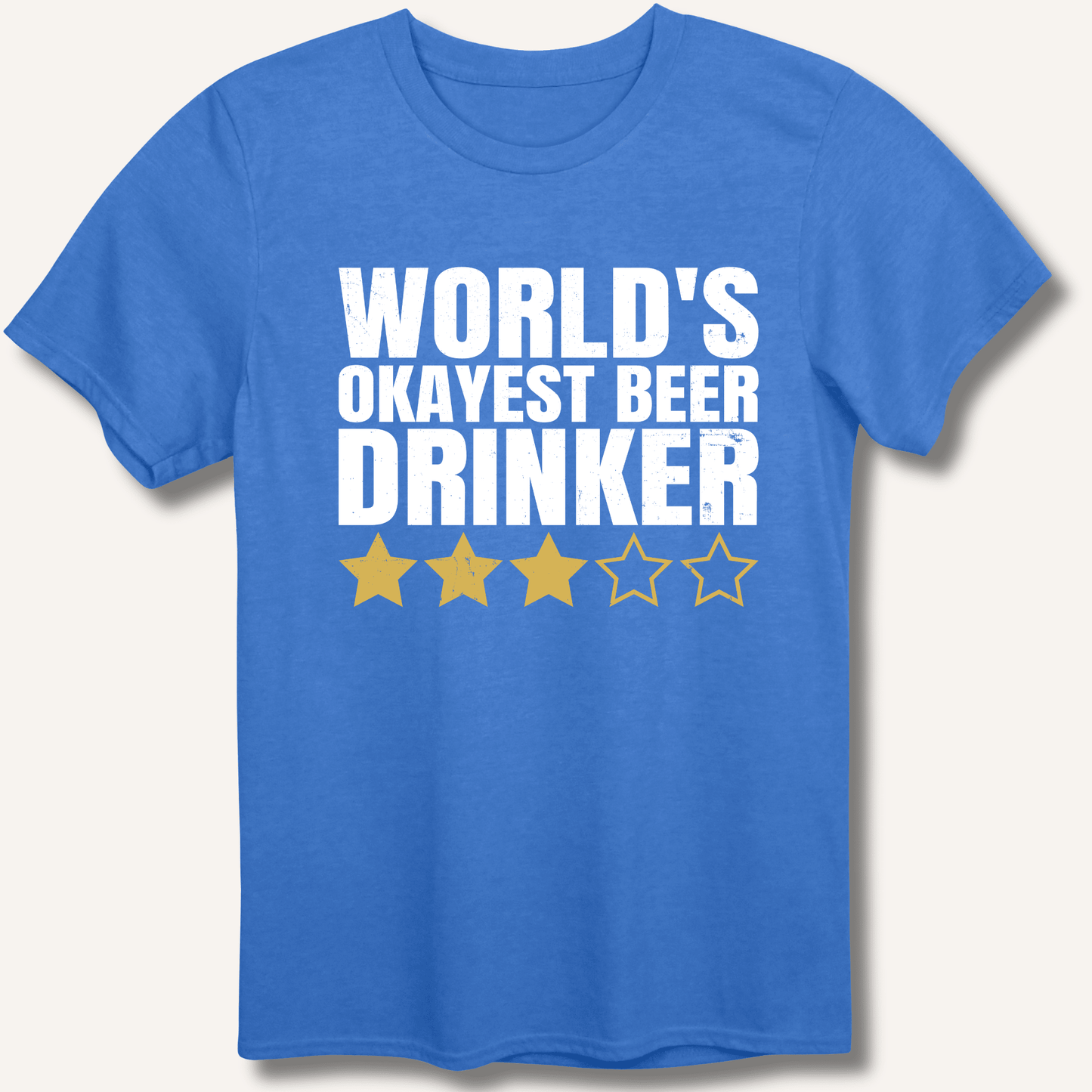 World's Okayest Beer Drinker T-Shirt - Sip & Shirt