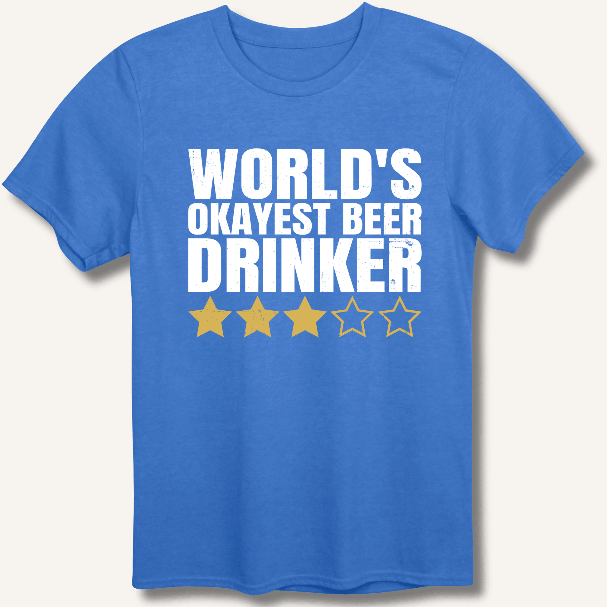 World's Okayest Beer Drinker T-Shirt - Sip & Shirt