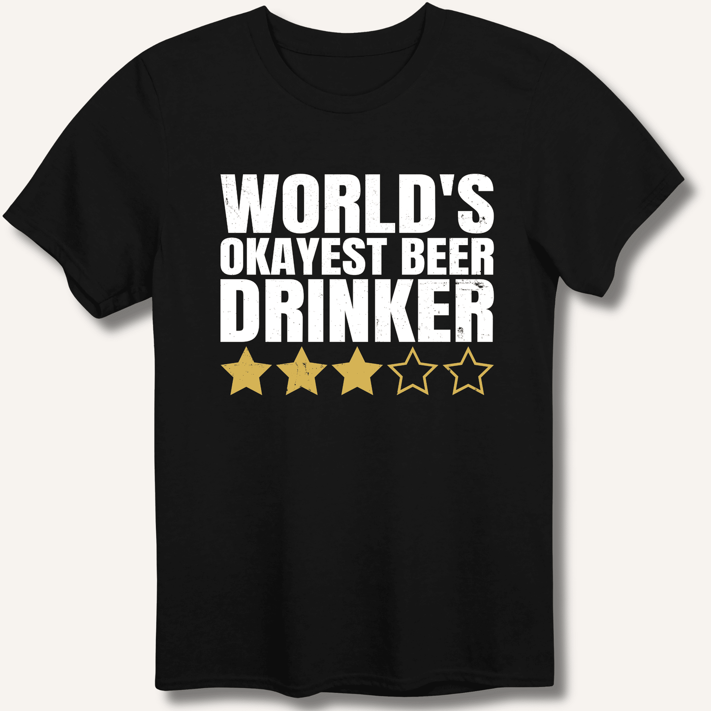 World's Okayest Beer Drinker T-Shirt - Sip & Shirt