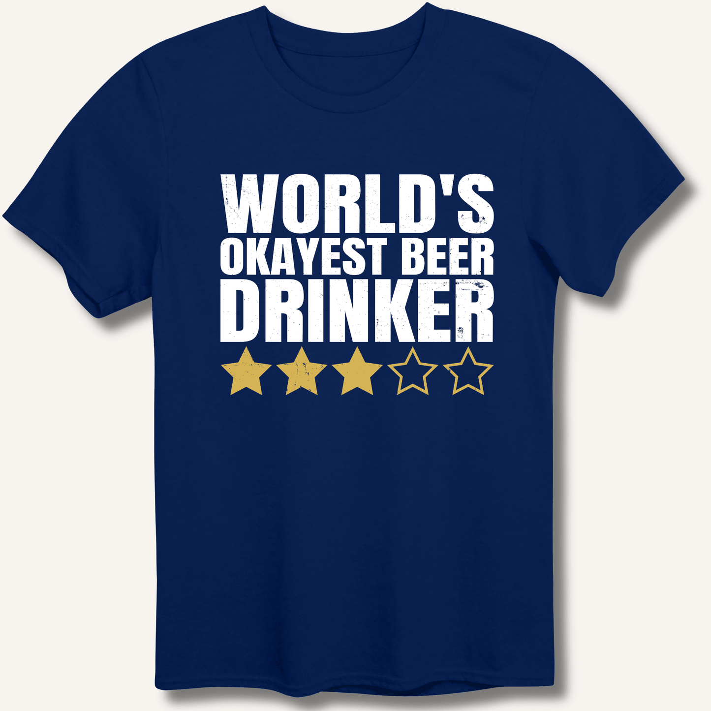 World's Okayest Beer Drinker T-Shirt - Sip & Shirt