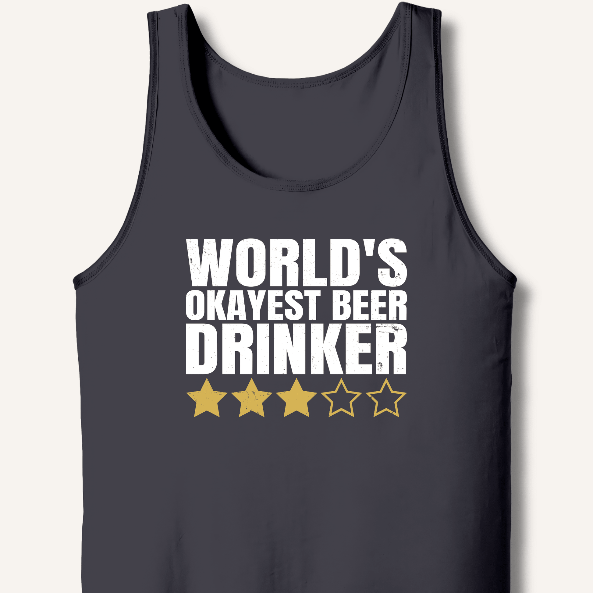 World's Okayest Beer Drinker Tank - Sip & Shirt