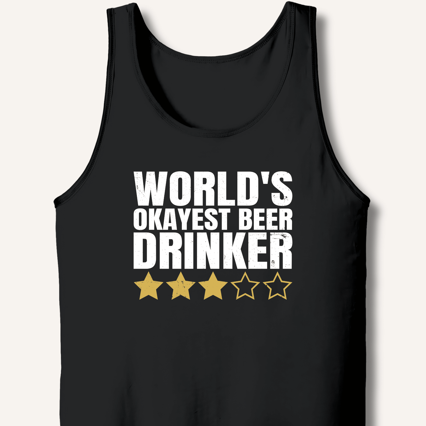 World's Okayest Beer Drinker Tank - Sip & Shirt