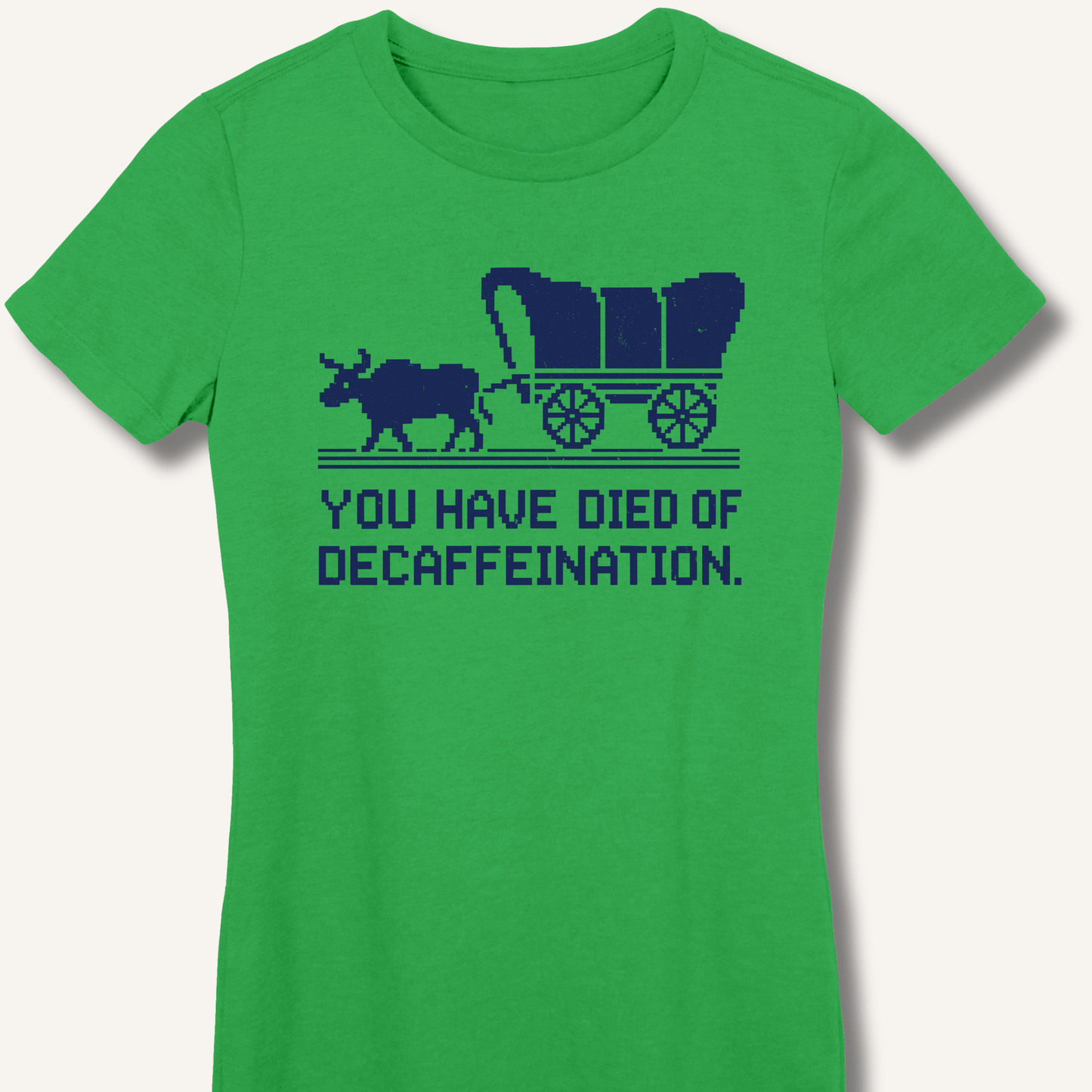 You Have Died Fitted T-Shirt - Sip & Shirt