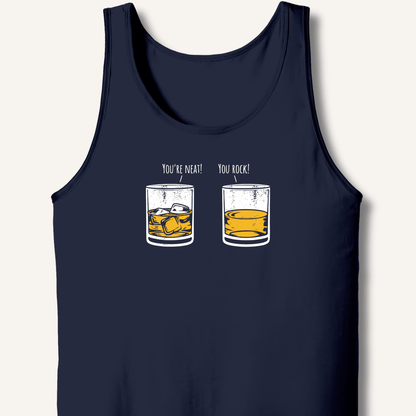 You're Neat! You Rock! Tank - Sip & Shirt